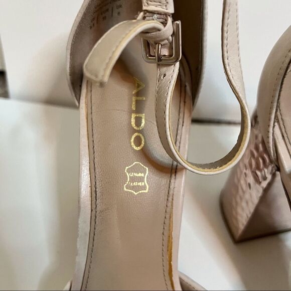 Aldo Nila 55‎ Open Toe Shoe, Size 8.5. - Picture 3 of 6